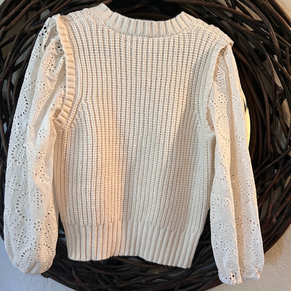 Rails Mixed Media Sweater. Size Large But Runs A … - image 2